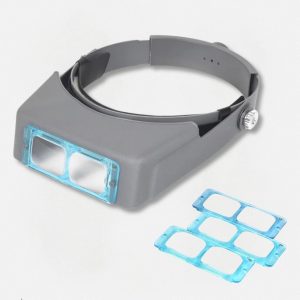 Casque-loupe pour bijoutier