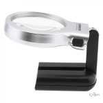 Grosse loupe, outil léger pour examiner des objets de près