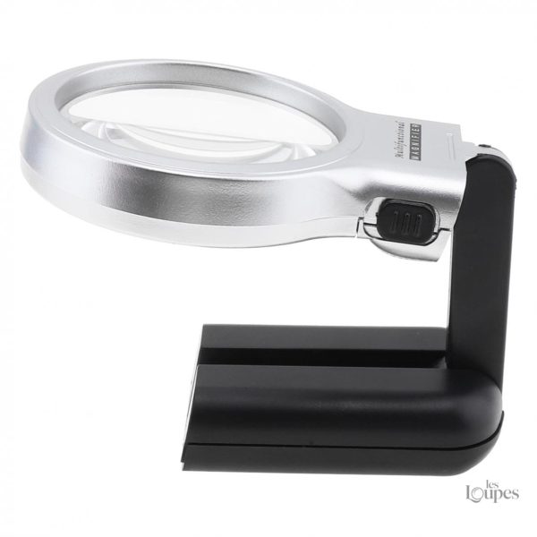 Grosse loupe, outil léger pour examiner des objets de près