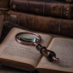 Loupe de poche vintage, idéal pour l'exploration détaillée