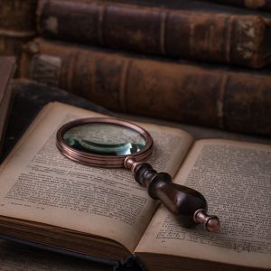 Loupe de poche vintage, idéal pour l'exploration détaillée