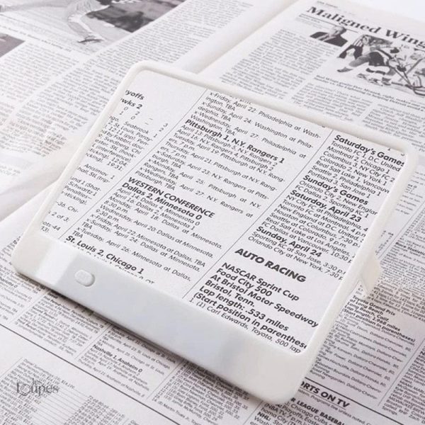 Loupe de lecture ergonomique pour un confort optimal