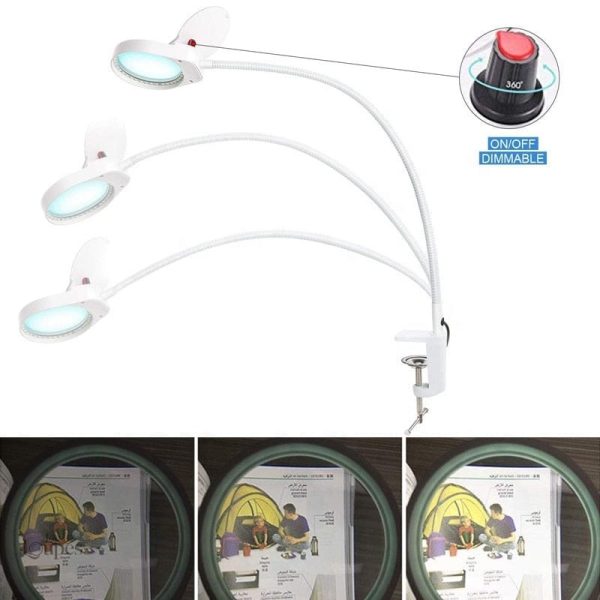 Lampe loupe de travail idéale pour la précision visuelle