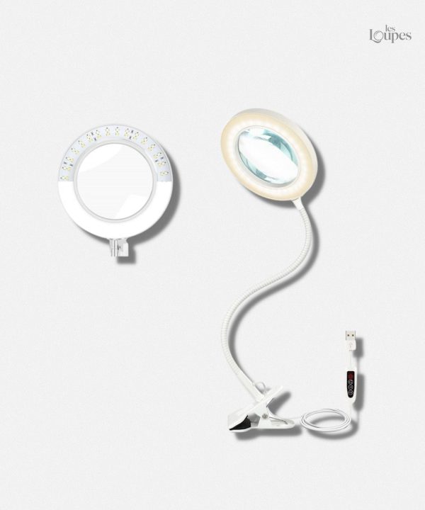 lampe-loupe-led-1 Lampe loupe LED pour un éclairage précis et agrandi