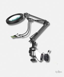 Lampe loupe LED professionnelle pour un éclairage précis
