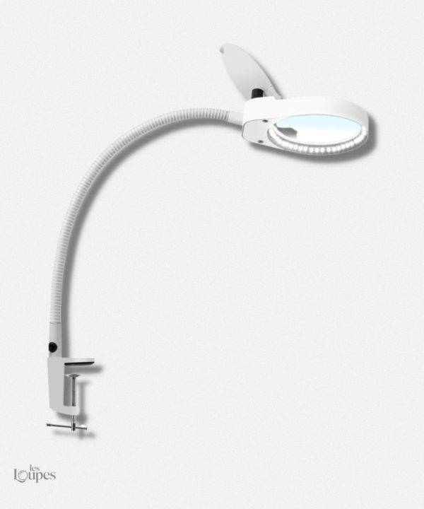 lampe-loupe-led-sur-pied-1 Lampe loupe sur pied LED, éclairage optimal pour les détails