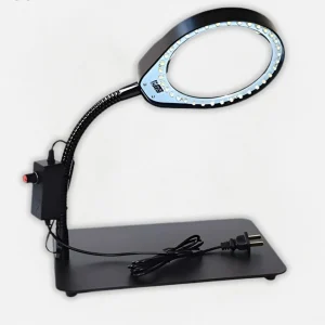 Lampe loupe sur pied avec grossissement x10