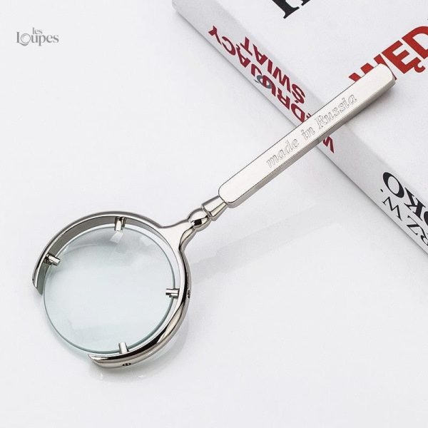 Loupe légère en argent, idéale pour une utilisation quotidienne