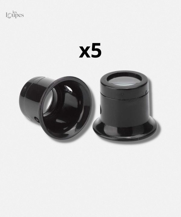 loupe-bijoutier-x5-1 Loupe bijoutier x5 pour un grossissement optimal des bijoux
