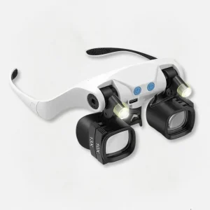 Loupe binoculaire avec éclairage pour une vision claire et précise