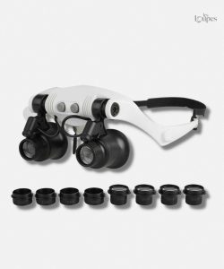 Loupe binoculaire avec grossissement pour observation précise