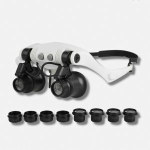 Loupe binoculaire avec grossissement pour observation précise