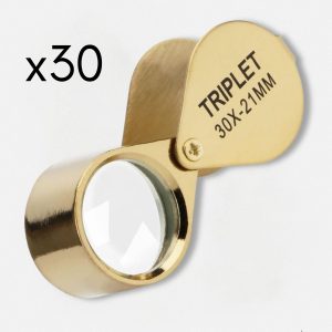 Loupe botaniste 30x pour observation précise des détails