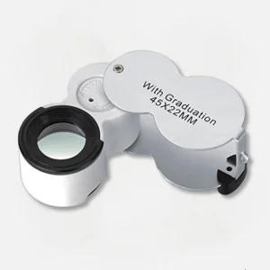 Loupe de bijouterie x45 pour une vision agrandie précise