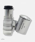 Loupe de bijoutier x60 pour inspection de bijoux et monnaies