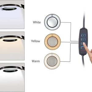 Lampe-loupe adaptée pour la lecture et les travaux minutieux