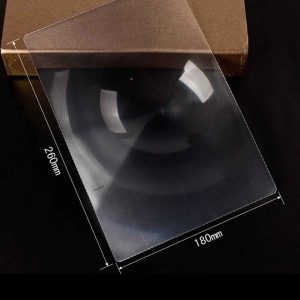 Accessoire de lecture pratique, format A4, idéal pour les détails