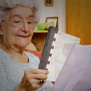 Loupe éclairante pour lecture, idéale pour les petits textes