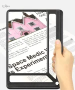 Loupe de lecture pour aider les personnes atteintes de DMLA