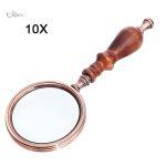 Loupe portable avec un grossissement de 10x pour une meilleure vision