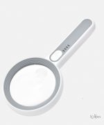Loupe de poche avec éclairage LED intégré