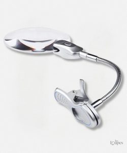 Loupe Éclairante de Bureau pour une lecture confortable