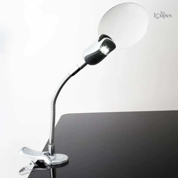 Outil de lecture pratique avec une lumière douce pour les yeux