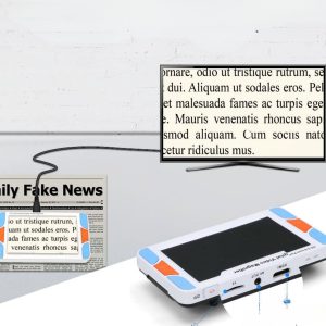 Loupe pour déficience visuelle, aide à la lecture et à l'écriture