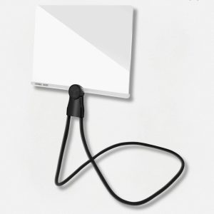 Loupe en verre pour la lecture, idéale pour agrandir le texte