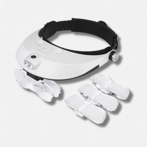 Loupe frontale binoculaire pour un agrandissement précis