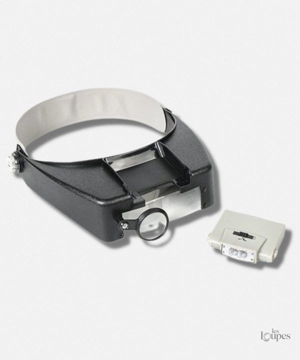 loupe-frontale-avec-eclairage-led-1 Loupe frontale LED pour une vision améliorée et pratique