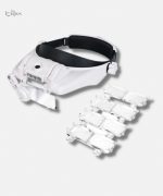 Loupe frontale grossissante pour un agrandissement pratique