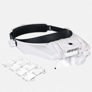 Loupe frontale LED pour un éclairage optimal lors de l'observation