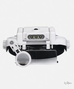 Loupe binoculaire avec éclairage LED, idéale pour les détails fins