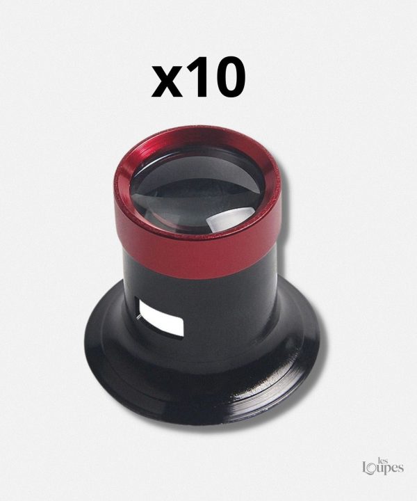 loupe-grossissement-x10-1 Loupe de bijoutier avec grossissement x10 pour un examen précis