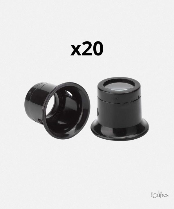 loupe-grossissement-x20-1 Loupe bijoutier x20 pour un grossissement optimal des détails