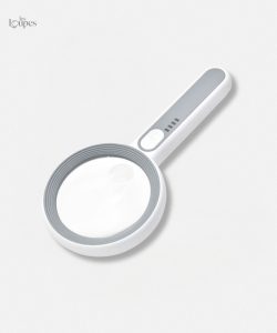 Loupe de poche grossissant x5 pour une vision claire