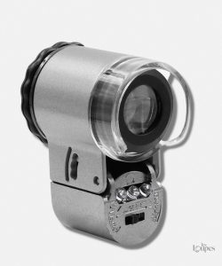 Loupe de bijoutier x50 pour un grossissement élevé