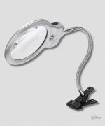 Loupe lumineuse main libre pour une lecture confortable