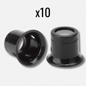 Loupe Monoculaire x10 pour bijoutiers