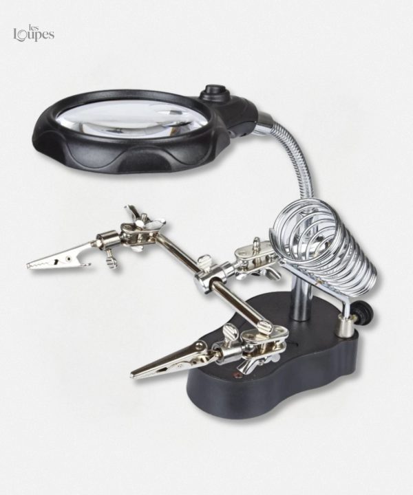 loupe-pince-1 Loupe-Pince pour un éclairage et une vision agrandie