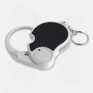 Loupe de poche porte-clé pratique et compacte