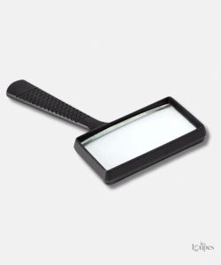 Loupe de lecture pratique, design rectangulaire, agrandissement efficace