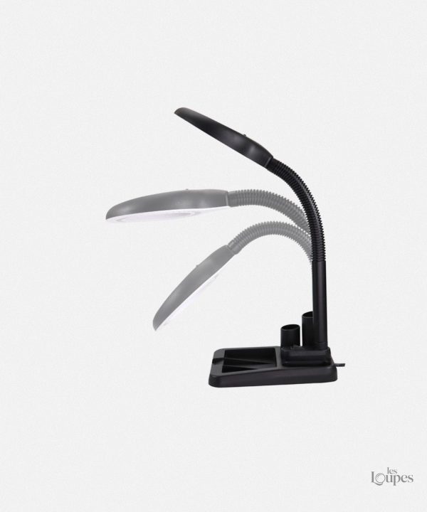 Lampe-loupe pratique, idéale pour les travaux de précision et la lecture