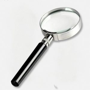 Loupe de poche x10 pour un agrandissement clair et précis