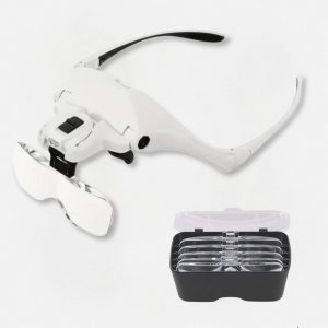Lunette-loupe pour une lecture aisée et confortable