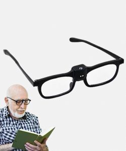 Lunettes de lecture pratiques avec loupe intégrée pour la vision rapprochée