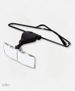 Lunette-loupe ergonomique pour la basse vision