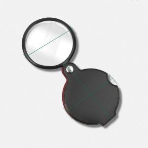 Petite loupe de poche pour une vision agrandie pratique