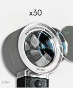 Loupe compacte avec lumière, idéale pour la lecture et les détails